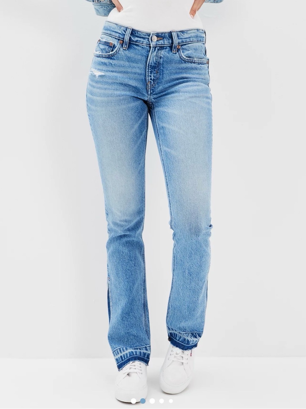 Nwt American eagle 90's low rise skinny kick jeans size 16